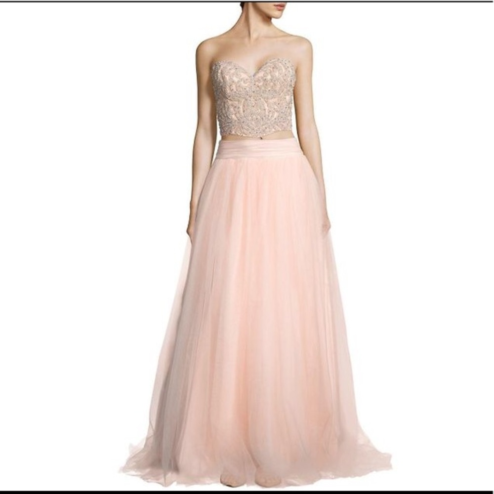 Mac Duggal two piece gown
